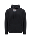 VTMNTS COTTON SWEATSHIRT WITH FRONTAL ICONIC BARCODE
