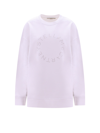 STELLA MCCARTNEY SUSTAINABLE COTTON SWEATSHIRT WITH FRONTAL LOGO