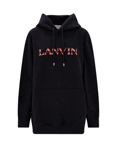 Lanvin Paris Sweatshirt In Black