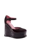 HAUS OF HONEY PATENT LEATHER WEDGES