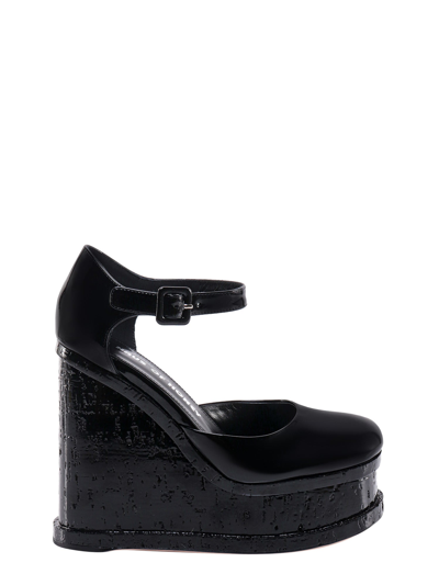 HAUS OF HONEY PATENT LEATHER WEDGES