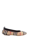 Burberry Beige Vintage Check Ballerina Flats