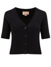 Gucci V-neck Wool-cashmere Cardigan