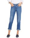 Nydj Petite High-rise Girlfriend Jean In Blue