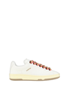 Lanvin Lite Curb Low-top Sneakers In White