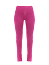 Off-white Front Zip Split Flare Fit Leggings