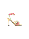 Valentino Rockstud Strappy Multi Ankle-wrap Sandals