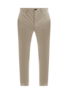 Incotex Tight Fit Sustainable Cotton Trouser