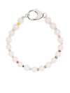 Hatton Labs Sterling Silver Pearl And Bead Bracelet In White