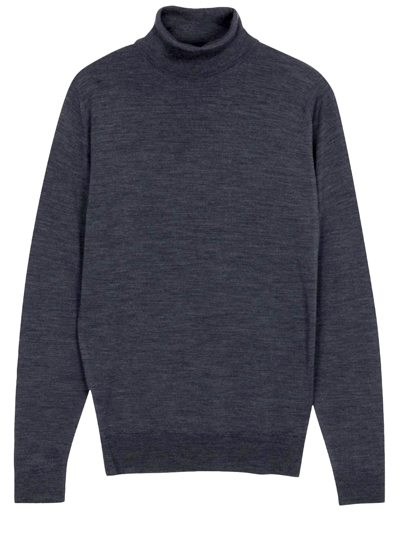 John Smedley Grey Merino Jumper