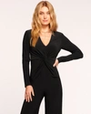 RAMY BROOK ALAYNA RUCHED JUMPSUIT