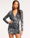 RAMY BROOK MYLA V-NECK MINI DRESS