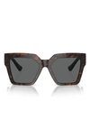 Versace 55mm Butterfly Sunglasses In 542987