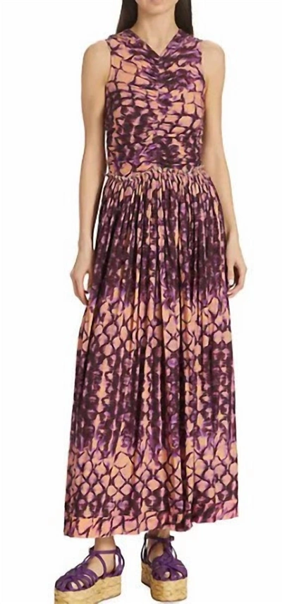 Ulla Johnson Women's Sascha Tie-dye Maxi Dress In Purple