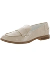 Franco Sarto Kira Womens Patent Slip-on Loafers In Brown