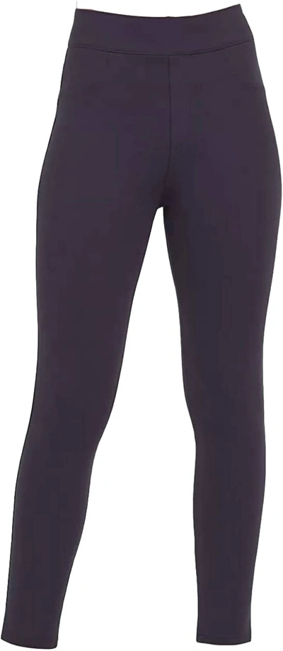 Spanx Women The Perfect Pant 4-pocket Pull On Style Ankle Pants In Navy In Blue