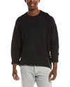 VINCE FRENCH TERRY CREWNECK T-SHIRT