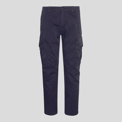 C.p. Company Logo Patch Cargo Pants In Night