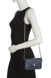 Longchamp Go Wallet On A Chain In Navy