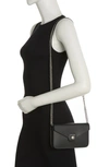 Longchamp Go Wallet On A Chain In Black