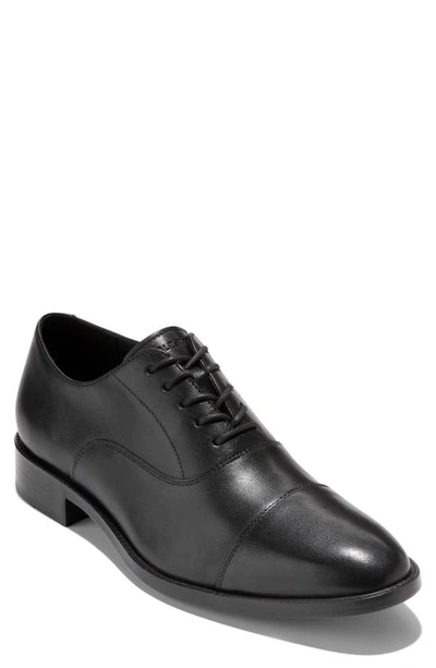 Cole Haan Broadway Cap Toe Oxford In Black