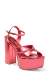 STUART WEITZMAN MIAMI SQUARE HIGH 140 PLATFORM SANDAL