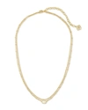 Kendra Scott Emilie Gold Multi Strand Necklace In Iridescent Drusy In Multi