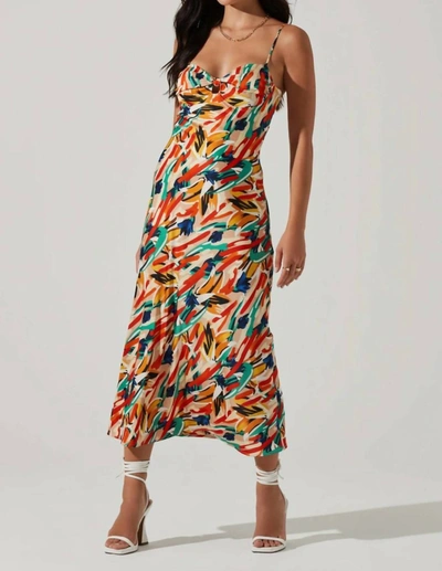 Astr Mariela Dress In Multi