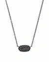 Kendra Scott 14k Gold Plated Elisa Pendant Necklace In Multi