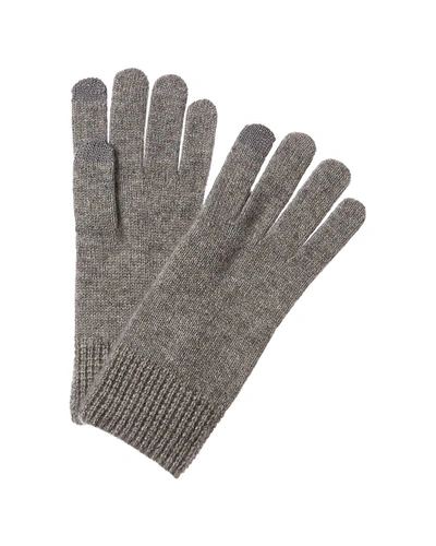 Amicale Cashmere Gloves In Grey