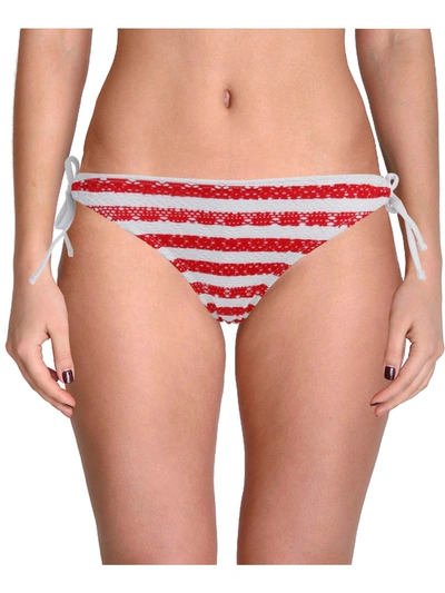 Inmocean Womens Striped Crochet Bikini Swim Bottom In Multi