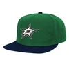 Mitchell & Ness Men's  Kelly Green Dallas Stars Core Team Ground 2.0 Snapback Hat In Kelly Green