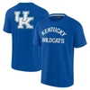 FANATICS SIGNATURE UNISEX FANATICS SIGNATURE ROYAL KENTUCKY WILDCATS ELEMENTS SUPER SOFT SHORT SLEEVE T-SHIRT