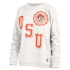Pressbox White Oklahoma State Cowboys Shoreline Sundown Pullover Sweatshirt In White