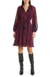 Kobi Halperin Trinity Dress In Black Multi