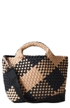 Naghedi St. Barths Small Plaid Tote In Cabana