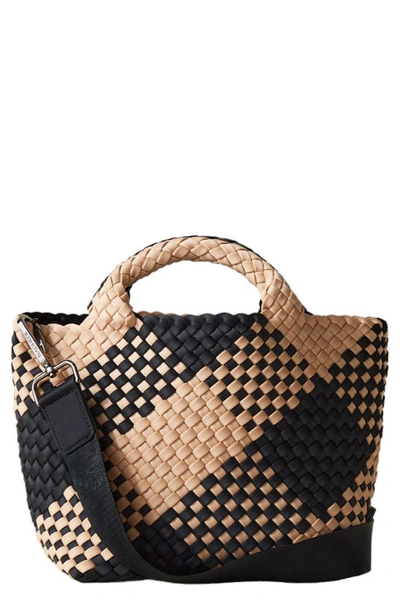 Naghedi St. Barths Small Plaid Tote In Cabana