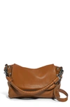 Aimee Kestenberg Bali Leather Crossbody Bag In Chestnut Brown