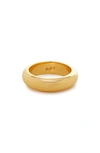 Monica Vinader X Kate Young Stacking Ring In 18k Gold Vermeil
