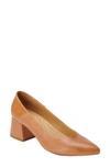 Nisolo Fiorela Go-to Pointed Toe Pump In Beige