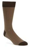 PANTHERELLA TEWKESBURY COTTON BLEND BIRD'S EYE DRESS SOCKS