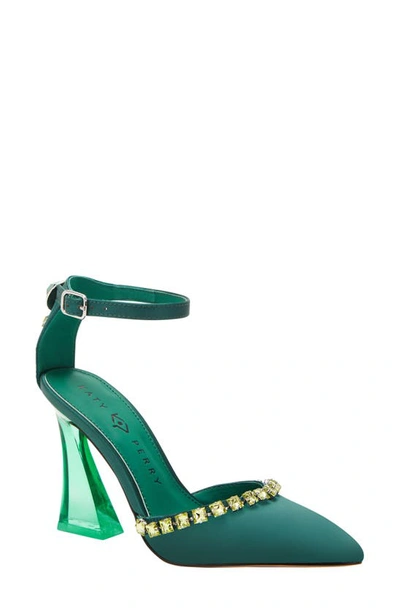 Katy Perry Women's The Lookerr Closed Toe Lucite Heel Pumps In Green