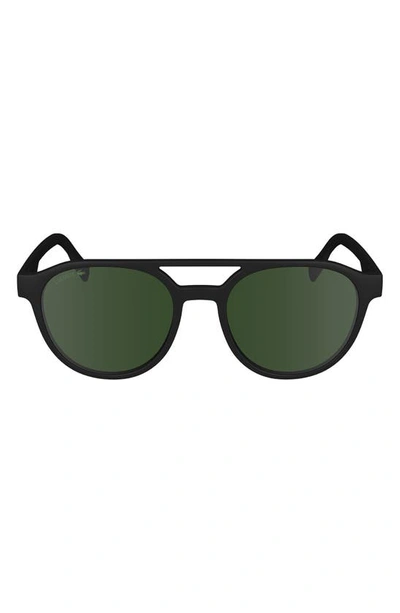 LACOSTE LACOSTE 53MM OVAL SUNGLASSES 