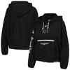 NIKE NIKE BLACK BROOKLYN NETS COURTSIDE STANDARD ISSUE PERFORMANCE PULLOVER HOODIE