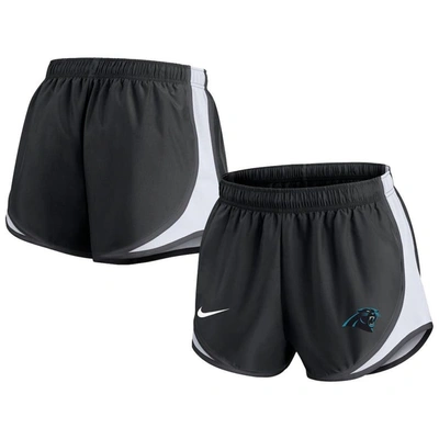 Nike Women's Dri-fit Tempo (nfl Carolina Panthers) Shorts In Black