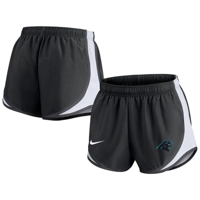 Nike Women's Dri-fit Tempo (nfl Carolina Panthers) Shorts In Charcoal