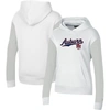 UNDER ARMOUR UNDER ARMOUR WHITE AUBURN TIGERS ALL DAY PULLOVER HOODIE