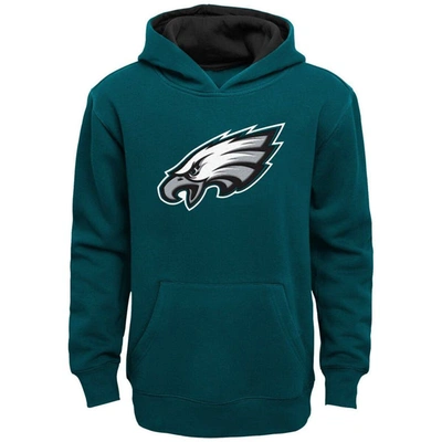 Outerstuff Kids' Preschool Green Philadelphia Eagles Prime Pullover Hoodie