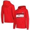 OUTERSTUFF YOUTH RED GEORGIA BULLDOGS REP MINE PULLOVER HOODIE