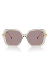 Swarovski Sk6011 Square-frame Acetate Sunglasses In Violet